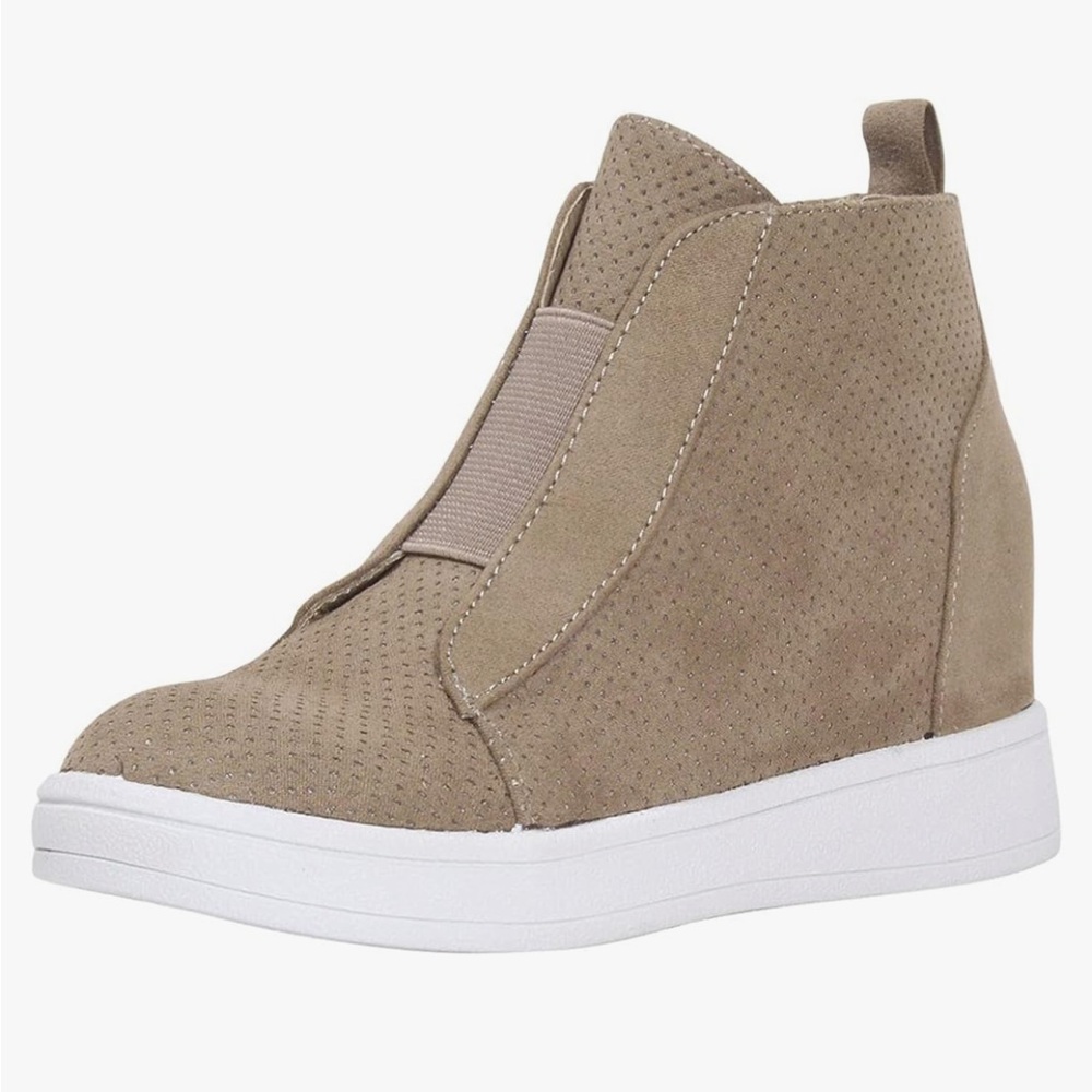 Girls MIA Gracey Sneaker Hidden Wedges, Size 2